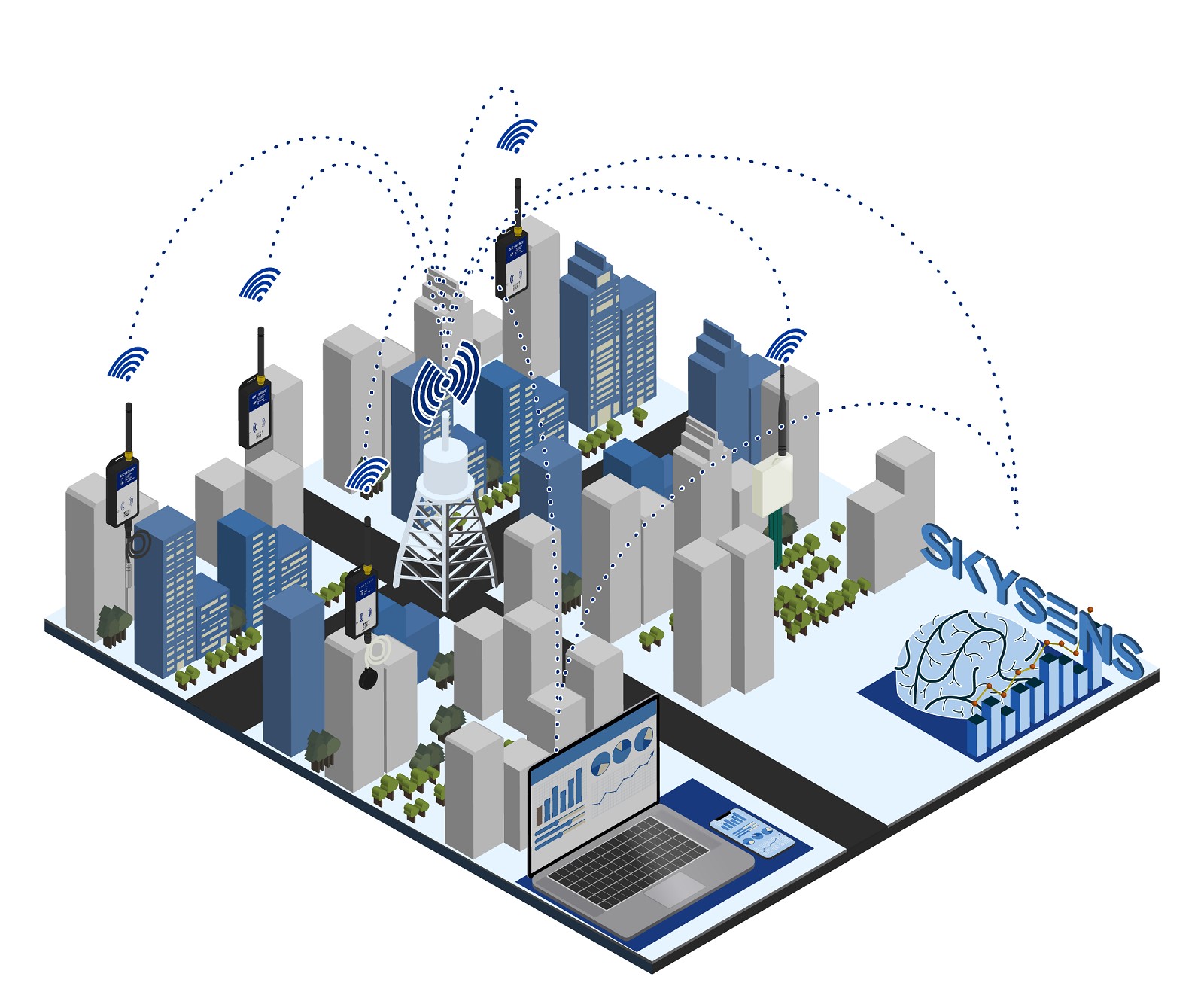 Smart City Network Lora